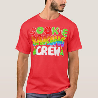 Christmas Cookie Baking Crew Funny Pyjamas Fidget T-Shirt