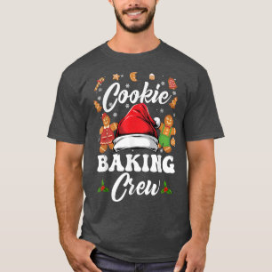 Christmas Cookie Baking Crew Pajama, Gingerbread C T-Shirt