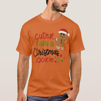 Christmas Cookie Baking Crew Pajama, Gingerbread C T-Shirt