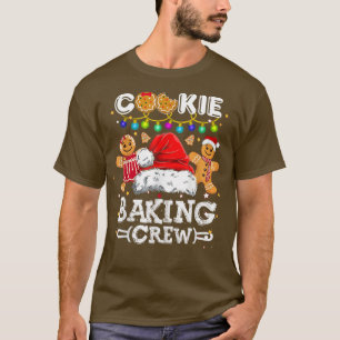 Christmas Cookie Baking Crew Pajama, Gingerbread C T-Shirt
