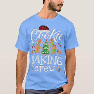Christmas Cookie Baking Crew Pajama Gingerbread Ch T-Shirt