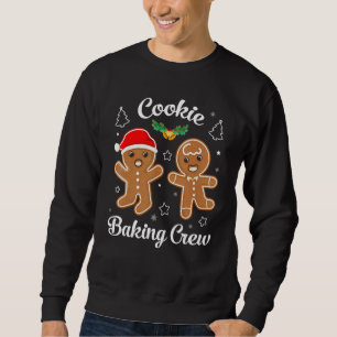 Christmas Cookie Baking Crew  Pajamas Family Xmas Sweatshirt