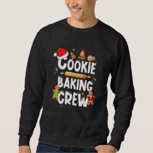 Christmas Cookie Baking Crew Pyjamas Family Xmas Sweatshirt