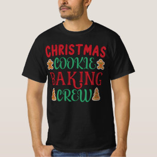 Christmas Cookie Baking Crew T-Shirt