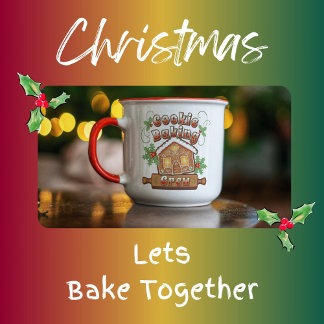 Christmas Cookie Baking Gingerbread House Crew - Mug