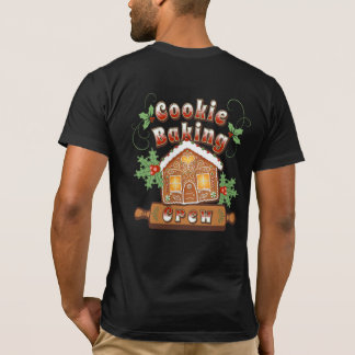 Christmas Cookie Baking Gingerbread House - T-Shirt