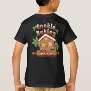 Christmas Cookie Baking Gingerbread House -  T-Shirt