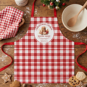 Christmas Cookie Baking Squad Apron