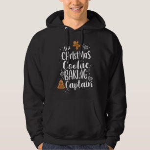 Christmas Cookie Baking Team Captain Crew Cute Gin Hoodie
