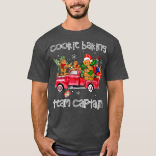 Christmas Cookie Baking Team Captain Funny T-Shirt