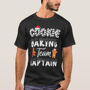 Christmas Cookie Baking Team Captain Gingerbread M T-Shirt