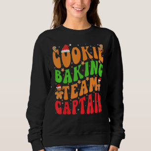 Christmas Cookie Baking Team Captain Sweatshirt