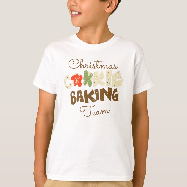 Christmas Cookie Baking Team Competition  T-Shirt (Front)