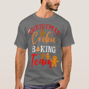 Christmas Cookie Baking Team for Kids and Adults T-Shirt