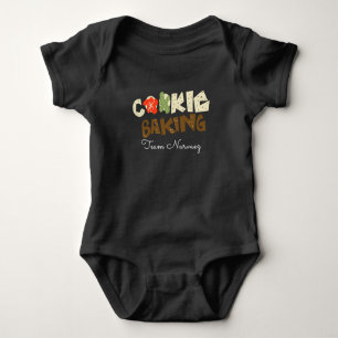 Christmas Cookie Baking Team Name Competition    T Baby Bodysuit