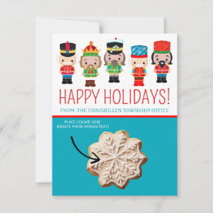 Christmas Cookie Cards, Personalised Gifting Cards