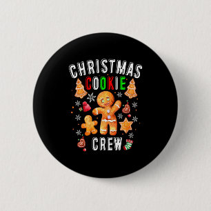 Christmas Cookie Crew Baking Team New Xmas Bakers  6 Cm Round Badge