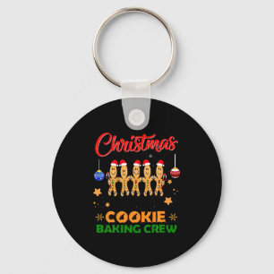 Christmas Cookie Crew Baking Team New Xmas Bakers  Key Ring