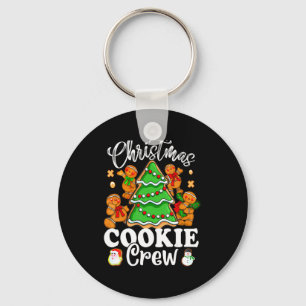 Christmas Cookie Crew Baking Team New Xmas Bakers  Key Ring