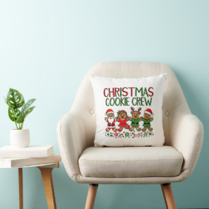 Christmas Cookie Crew Cushion