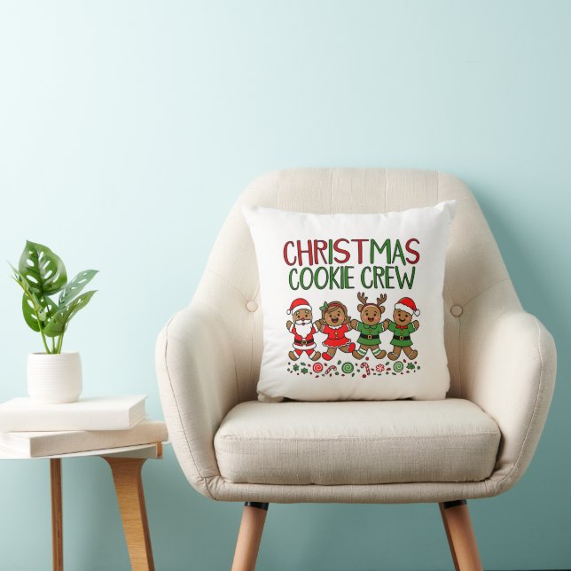 Christmas Cookie Crew Cushion (Chair)
