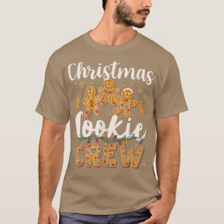 Christmas Cookie Crew Gingerbread Christmas Baking T-Shirt