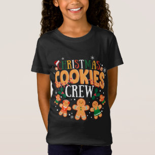 Christmas Cookie Crew Gingerbread Family Matching T-Shirt