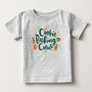 Christmas Cookie Crew Holiday Baking T-Shirt