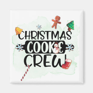 Christmas Cookie Crew Magnet