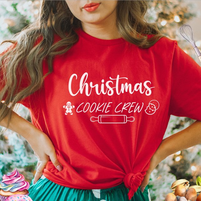 Christmas Cookie Crew Women's T-Shirt (Creator Uploaded)