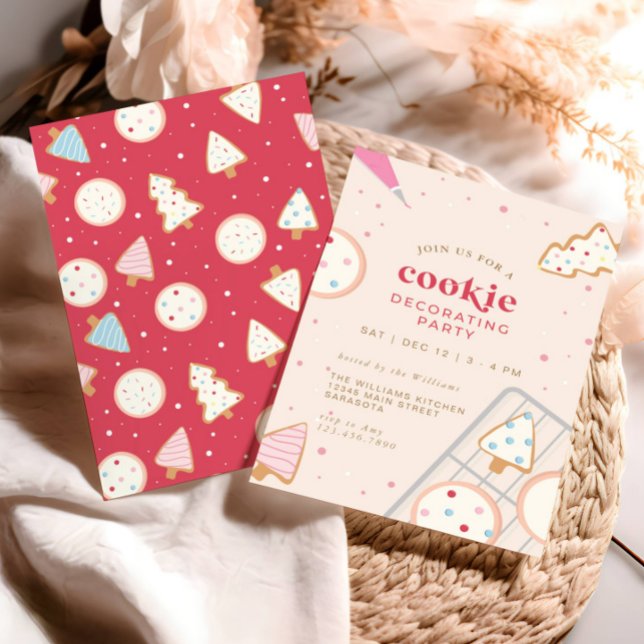 Christmas Cookie Decorating Party Invitation (Creator Uploaded)