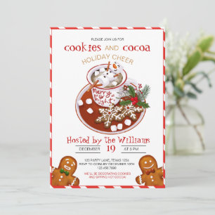 Christmas Cookie Decorating Party  Invitation