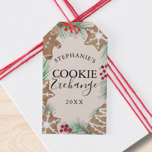 Christmas Cookie Exchange  Gift Tags