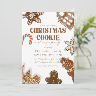 Christmas Cookie Exchange Invitation