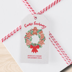 Christmas Cookie Exchange Party Gift Tags