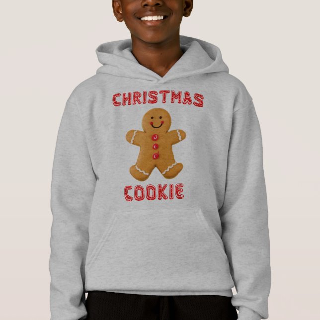 CHRISTMAS COOKIE Gag Ugly Sweater Boy's Pullover (Front)