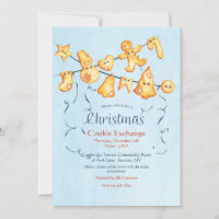 Christmas Cookie Garland Cookie Exchange