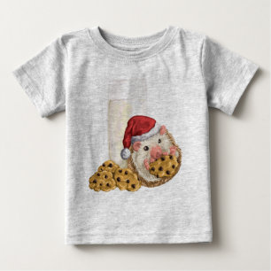 Christmas Cookie Hog Baby T-Shirt