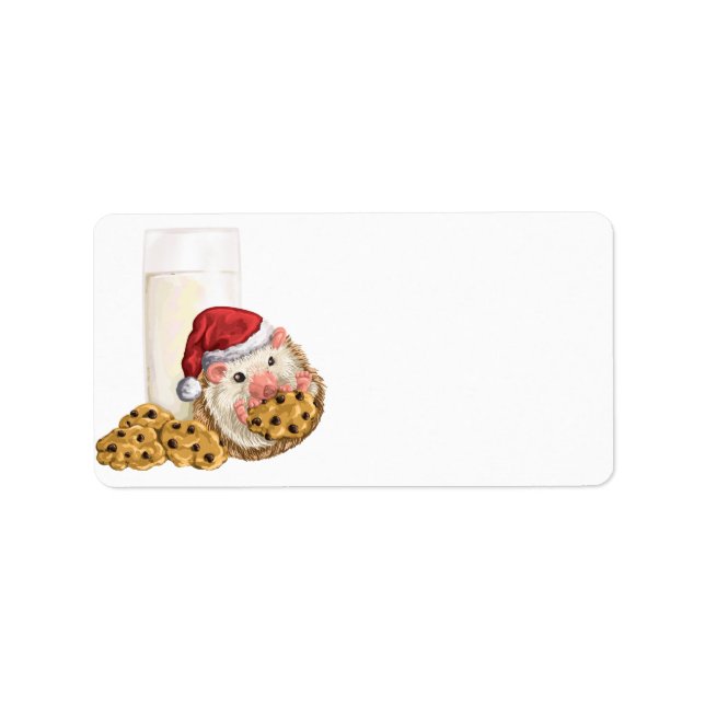 Christmas Cookie Hog Label (Front)