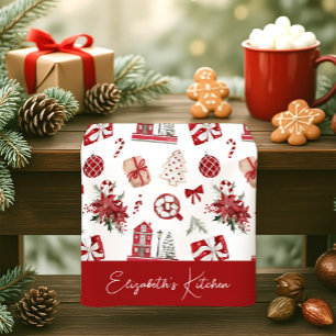 Christmas Cookie Holiday Baking Tea Towel