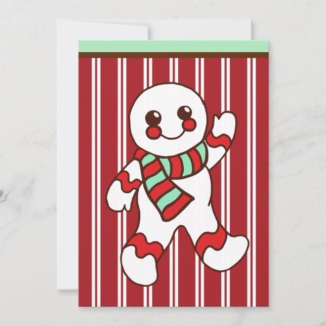 Christmas Cookie Invitation (Front)