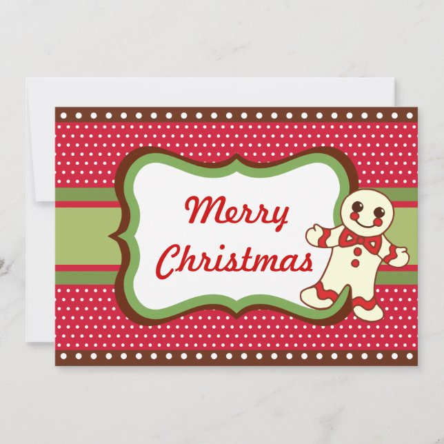 Christmas Cookie Invitations (Front)