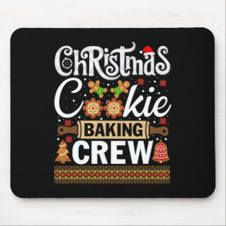 Christmas Cookie King Crew - Funny Cook Mouse Pad