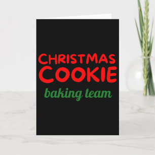 Christmas Cookie King Team Holiday Card