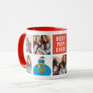 Christmas Cookie Monster Mum - Photo Collage Mug