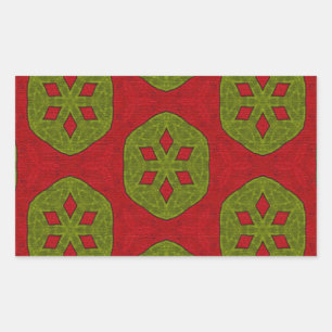 Christmas Cookie Rectangular Sticker