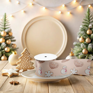 Christmas Cookie Swap Exchange Satin Ribbon