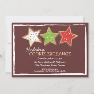 Christmas Cookie Swap Holiday Invitation