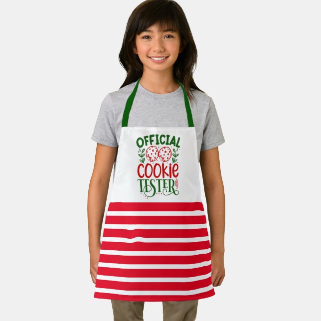 Christmas Cookie Tester Apron (Insitu)