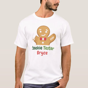 Christmas Cookie Tester Cute Holiday Baking Team T-Shirt
